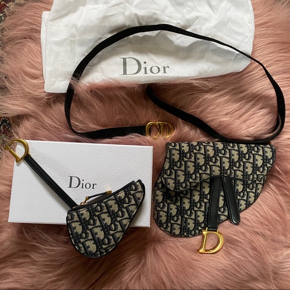 🔥NEW DREAM Dior Saddle Belt Bag x 2 belts Bundle - Picture 2 of 8